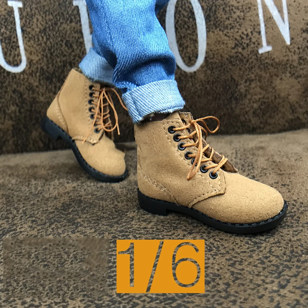 

Best Sell 1/6th Fashion Trendy Boots Martin Hollow Shoes Model Can Suit Mostly 12inch Body Collectable