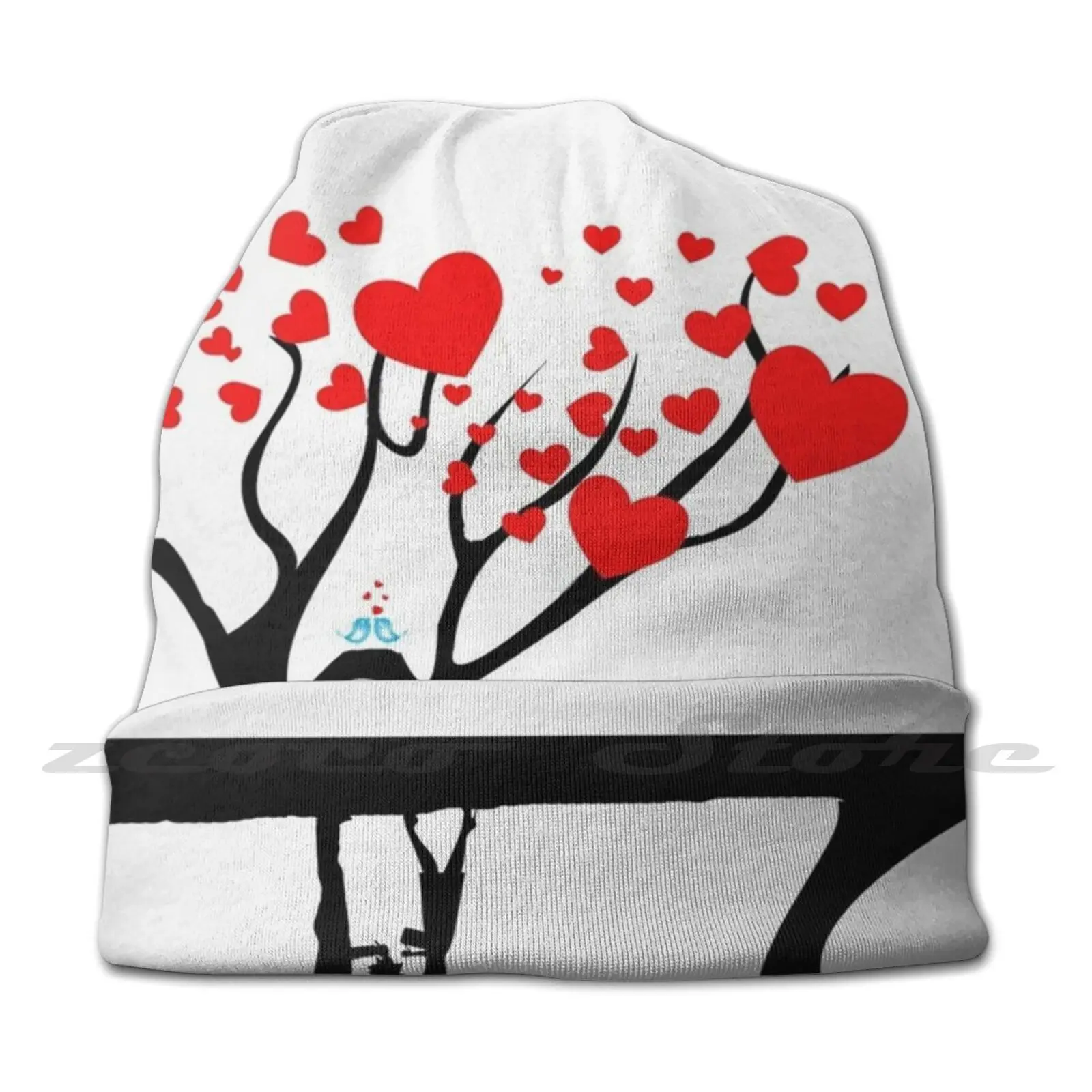 Love Is In The Air Adult Kids Knit Hat Hedging Cap Outdoor Sports Breathable Johndsmith Valentines Valentines Day Couple Pink