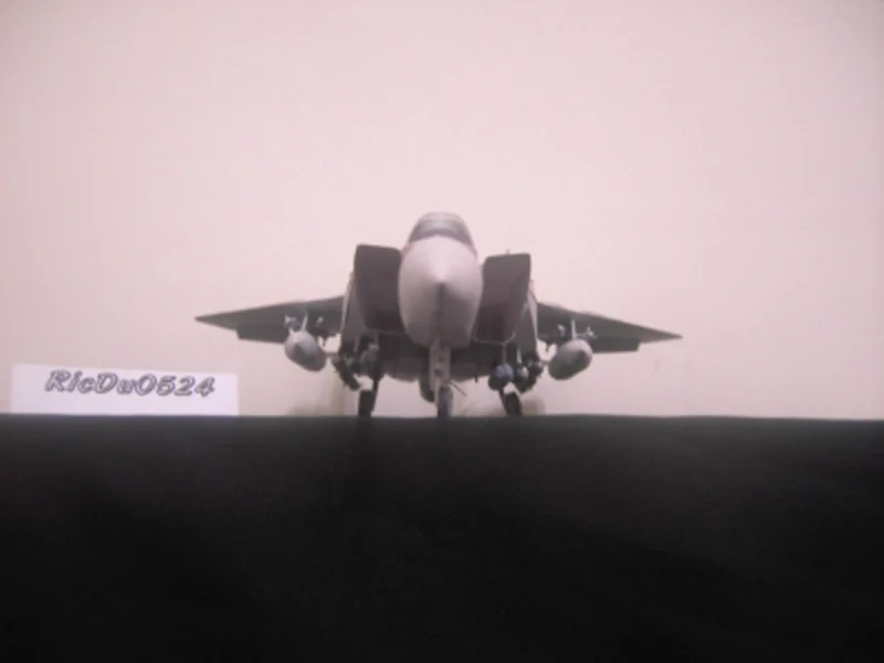 1:100 F-15 Israel Coated Hawk Fighter DIY 3D Paper Card Model Building Sets Construction Toys Educational Toys Military Model