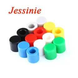 20pcs 4Pin 6*6 Micro Tactile Push Button Switches A56 Plastic Switch Cap Hat 6x6mm 6x6x4.3/5/6/7/8/9/10MM for Arduino