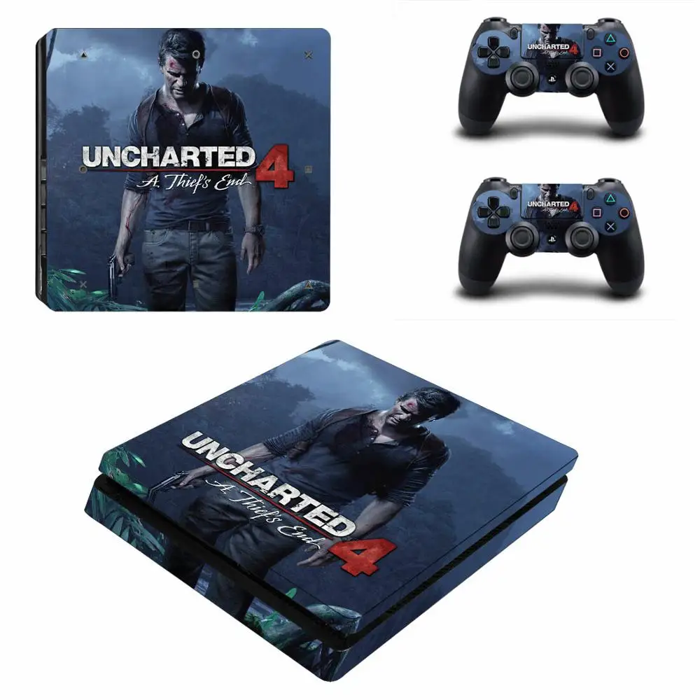ملصقات PS4 مجهولة الشكل بلاي ستيشن 4 ملصقات لشارات بلاي ستيشن 4 PS4 وحدة تحكم رفيعة من الفنيل