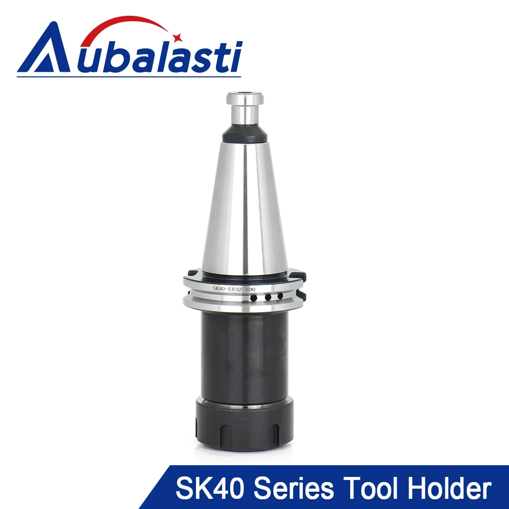 High Precision SK40-ER16 ER20 ER25 ER32 ER40 Elastic Collet Tool Shank SK40 CNC Tool Shank