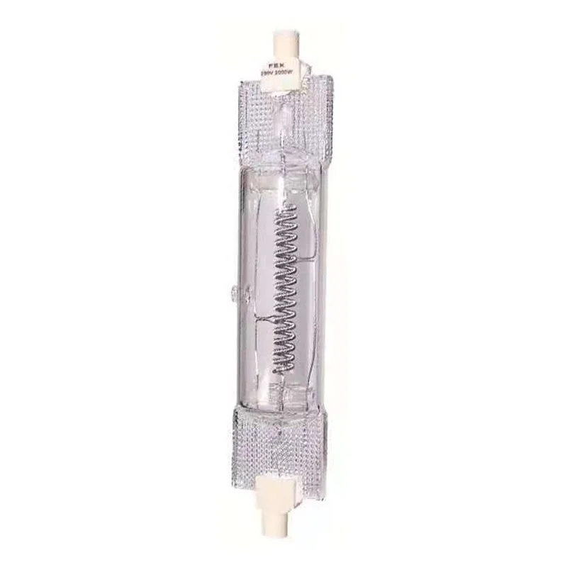 HoneyFly FEX 138mm Halogen Bulbs Lamp 220V 2000W RX7S Filament Flood Light Quartz Tube Newsmaking Interviewing Lighting