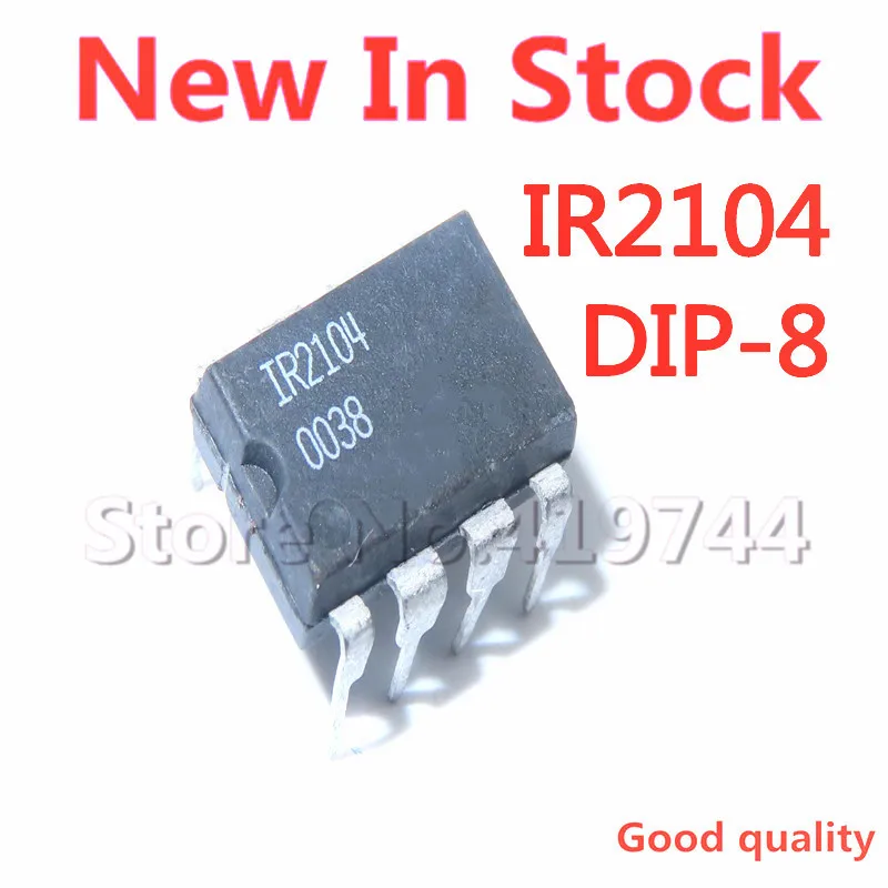 5PCS/LOT IR2104PBF IR2104 DIP-8 bridge driver chip In Stock NEW original IC