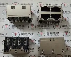 1PCS 6368011-1 1840728-5  406552-4 569259-1 2*8 8p8c   1-1840697-4  RJ45 Network port connector network socket network interface