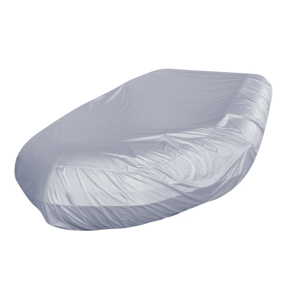 Bote inflable resistente a los rayos UV, impermeable, cubierta de almacenamiento, refugio de lluvia para bote de 7,5-17 pies, accesorios para la