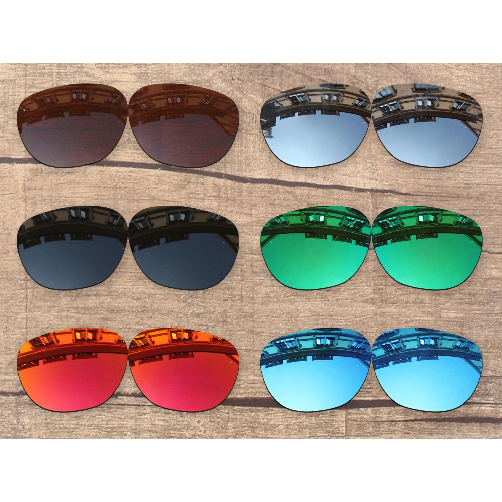 

Vonxyz 20+ Color Choices Polarized Replacement Lenses for-Oakley Anorak Frame