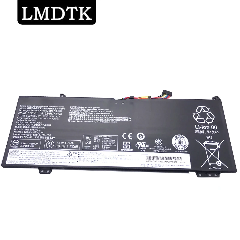 

LMDTK New L17M4PB0 L17C4PB0 Laptop Battery For Lenovo Xiaoxin Air 14ARR 14IKBR 15ARR 15IKBR Ideapad 530s-14IKB 530s-15IKB 7.68V