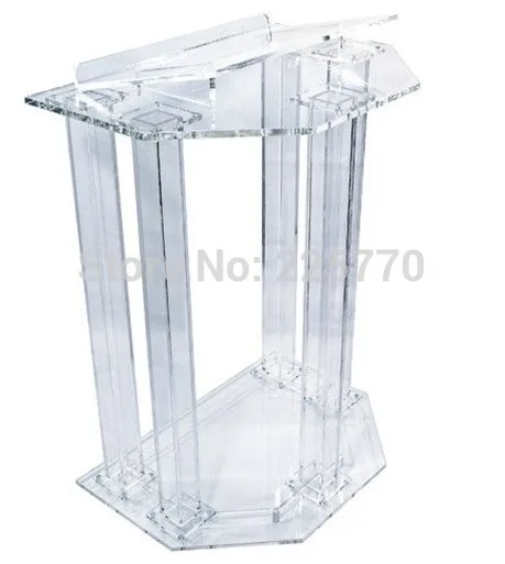 Hot sale Customized Acrylic Church Lectern / Pulpit / Lectern / Podium