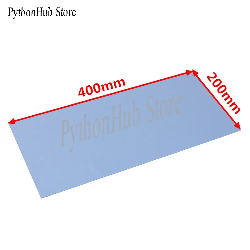 Almofada térmica de isolamento autoadesiva macia da folha do silicone da dissipação de calor do diodo emissor de luz da gaxeta do silicone da condutibilidade térmica alta da cpu 1.5w