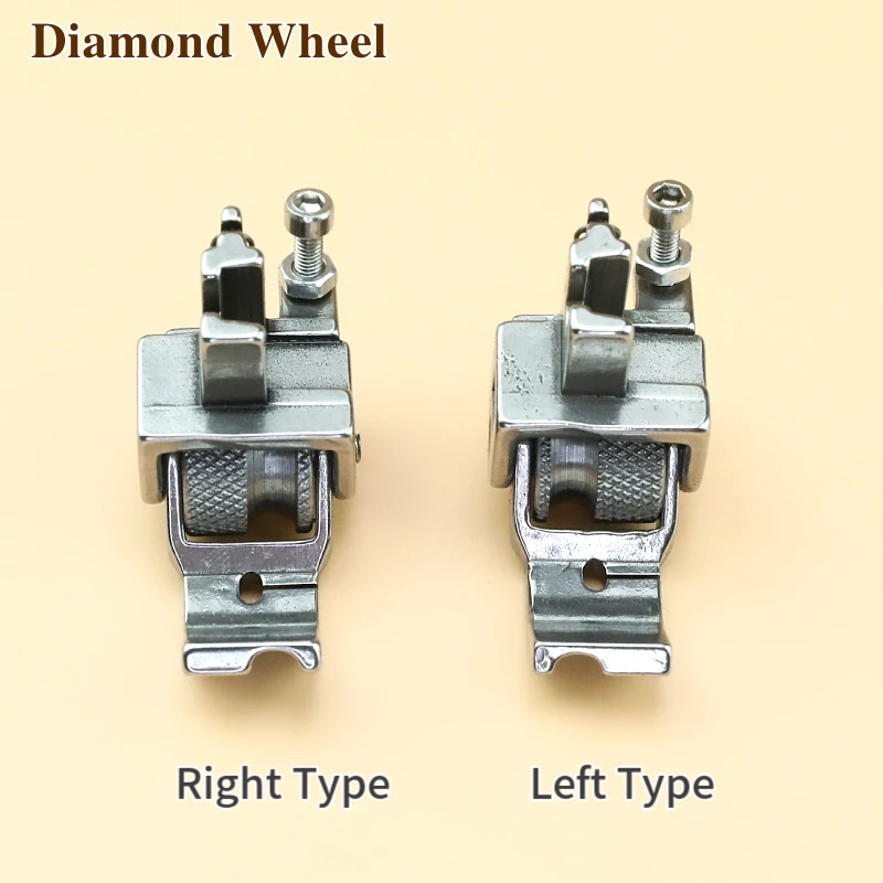 P69 Roller Presser Foot Left Right Hinged Piping Cording Feet 36069RH LH Sewing Accessories Fit Single Needle Lockstitch Machine