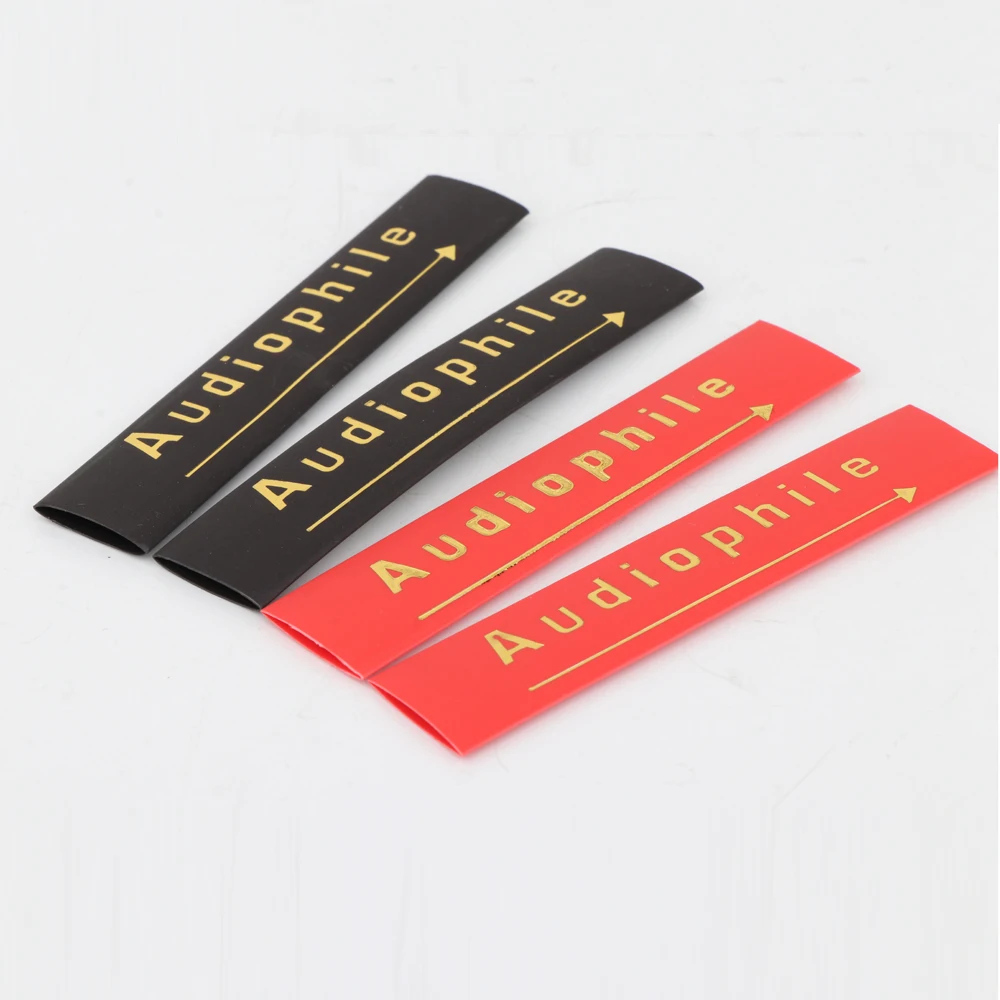 고품질 AudioPhile 튜브 열 수축 튜브 스피커 상호 연결 오디오 케이블 DIY 튜브 용 10mm 절연 슬리브 튜브