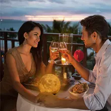 Magnetic Levitation 3D Moon Lamp #6