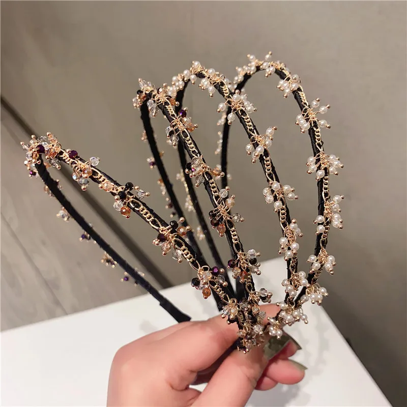 Korea Retro Head hoop Girls Hair Bows Hair Bands Hand made butterfly Hairpin Headbands For Women Hair Accessories Accesorios