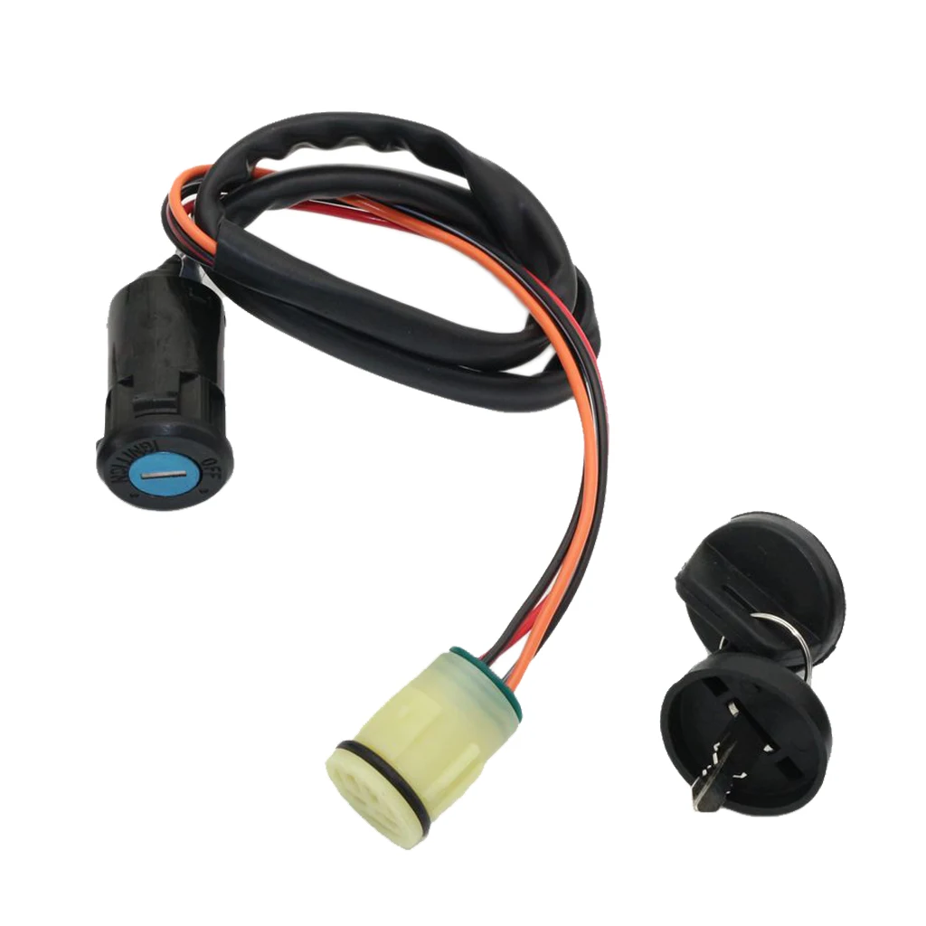 Cerradura de interruptor de encendido con 2 llaves para Honda TRX420FE Rancher 420 TRX450 Foreman 450
