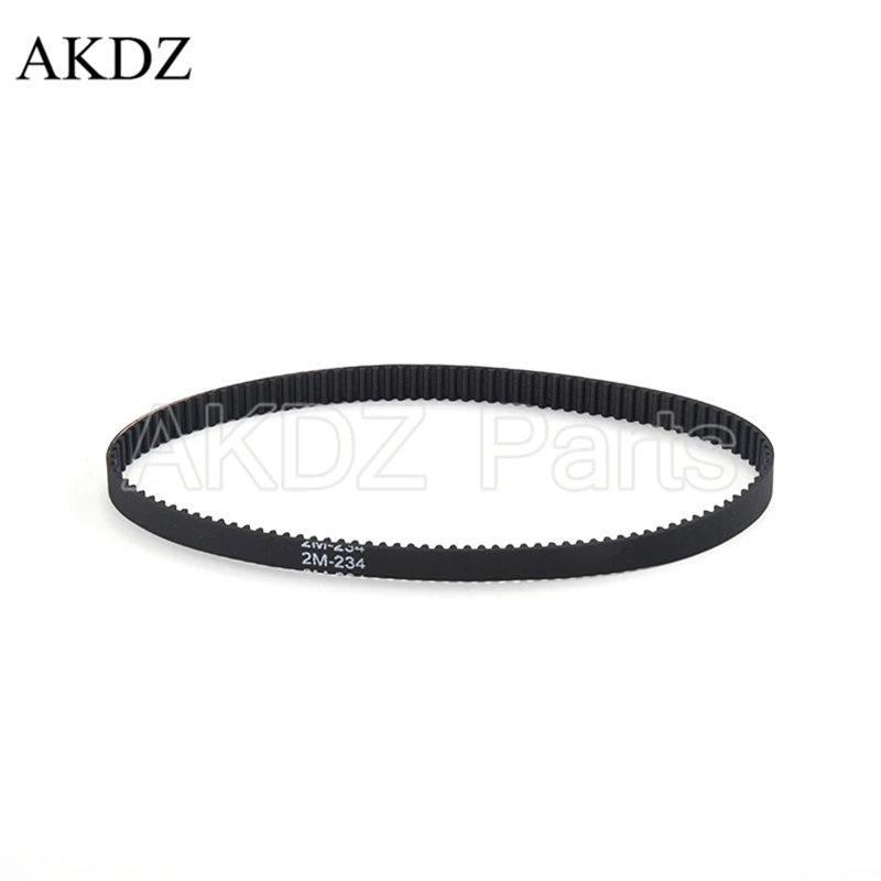 

2MGT 2M 2GT Synchronous Timing belt Pitch length 234 width 6mm/9mm Teeth 117 Rubber closed