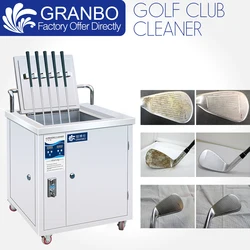 Granbo 49L New Ultrasonic Cleaner Bath 1000W Golf Balls Golf Groove Stains Remove Digital Heating Timer Sport Club use Cleaner