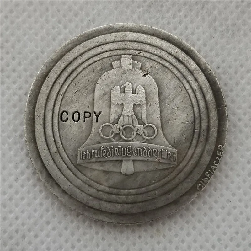 Type#2_1936 WWII German COPY COIN