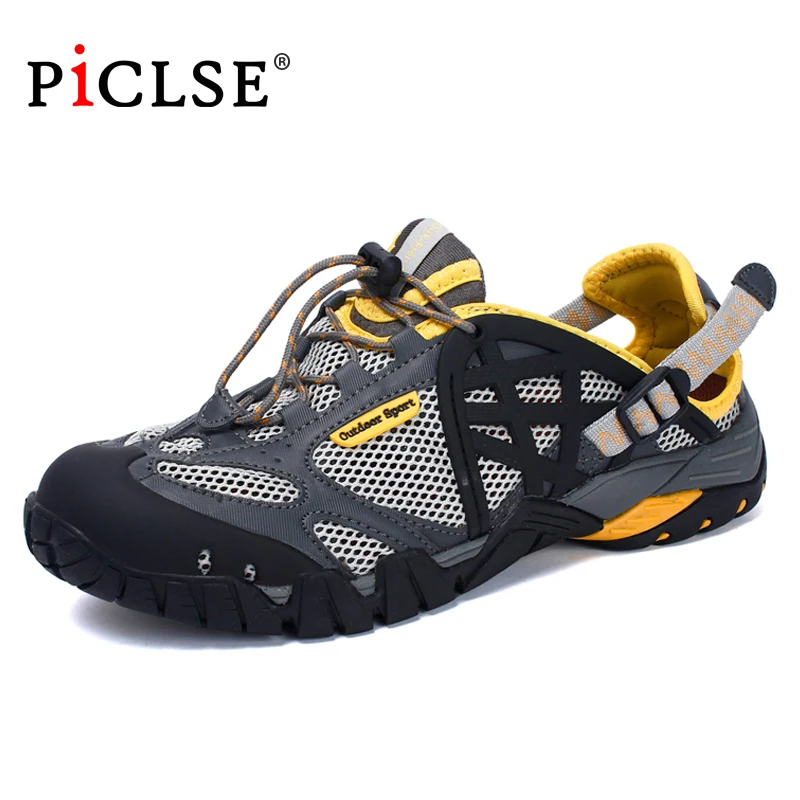 

Large size Outdoor Men Sandals Summer Men Beach Sandals Breathable Casual Shoes Quick drying Water shoes Male Women Sandals