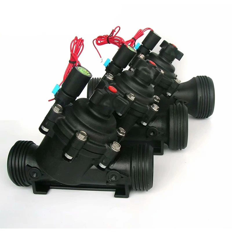 Válvula Solenóide Normalmente Fechada Irrigação de Trava Agrícola Polegadas 220v ac 24v dc 24v ac 110v ac dc