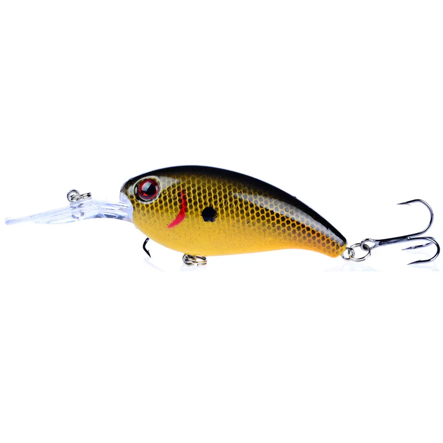 1PCS Wobblers for Trolling/Pike Crankbait Fishing Tackle/Lure Hard Bait Artificial Jig 3d Eyes Fish Bass Swimbait Pesca Hooks image 5