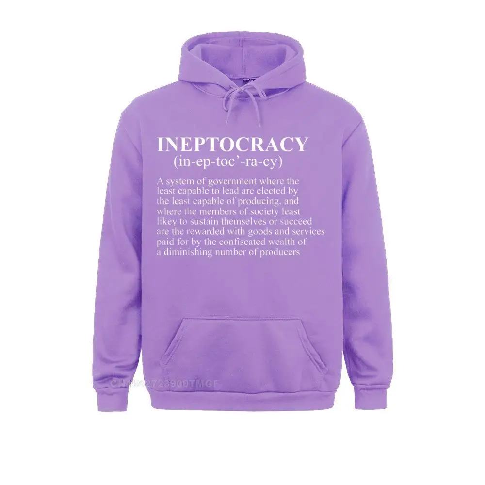 Hoodies Men's Sweatshirts Ineptocracy Oversized Hoodie Funny Ineptocracy Shirt Definition Slim Fit Sportswears Latest