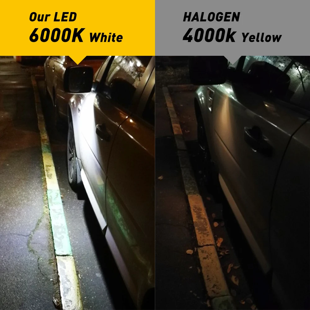 2 sztuki bez błędu pod lusterkiem wstecznym LED kałuża światła dla Mercedes Benz W176 W204 W212 A B C E CLA GLA GLK S klasa W246 X164