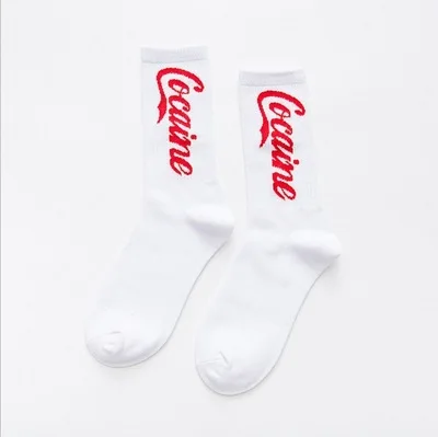 New ins socks Coke hip hop personality trendy brand Japanese Korean version of net red socks