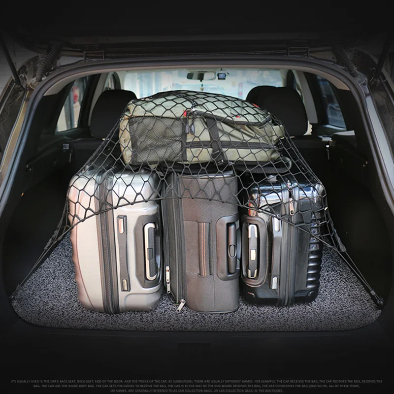 Car Trunk Mesh Net Cargo Luggage Trunk for Audi Q3 Q5 SQ5 Q7 A1 A3 S3 A4 S4 RS4 RS5 A5 A6 S6 C6 C7 S5 A7 S7 A8