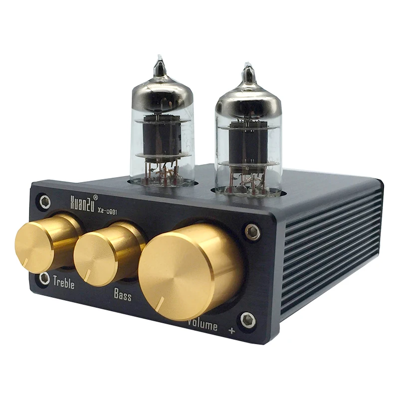 

U801 Bile Pre-stage 6J1 Tube Desktop Power Amplifier Bile Taste Audio Amplifier High and Bass Gain