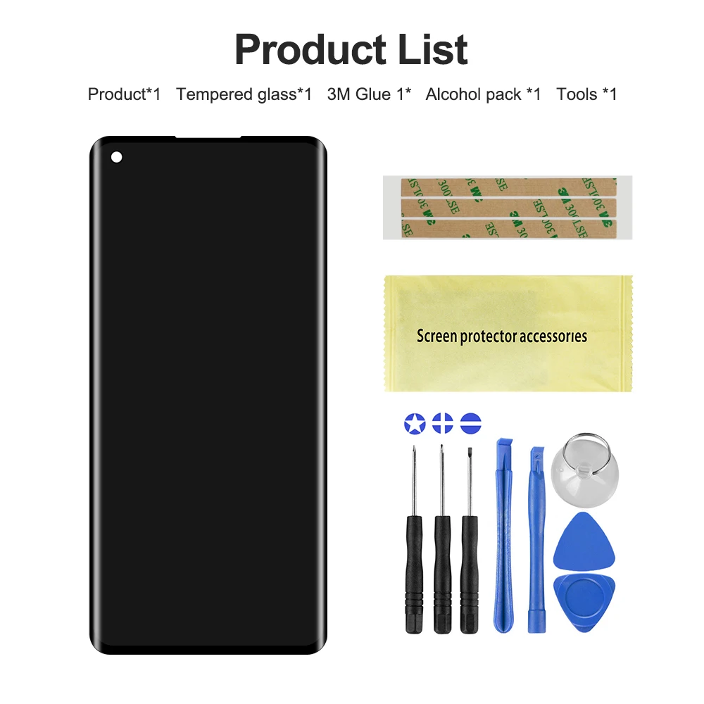 For Oppo Reno4 Pro CPH2109 LCD Display Replacement, For Reno 4Pro 5G PDNM00 CPH2089 LCD Touch Screen Digitizer Assembly