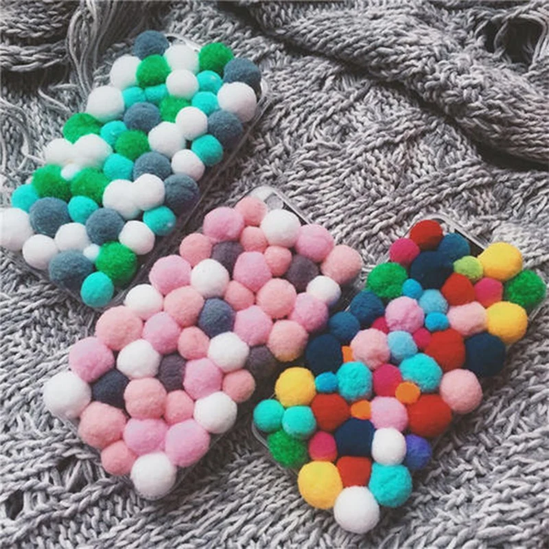 100pcs 15/20/25mm Soffice Soffice Pompon Palla FAI DA TE Del Bambino Fatti A Mano Giocattolo Bambola Indumento Materiale Da Cucire colore Pom Poms