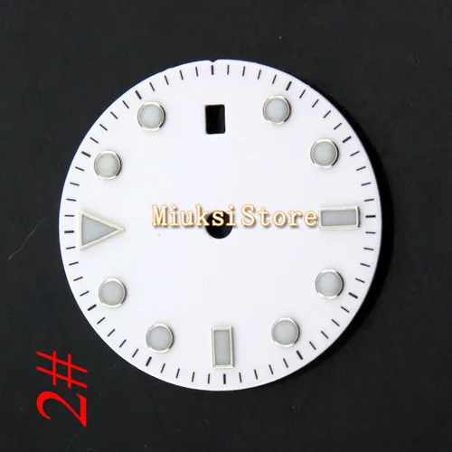 1 pcs 28.5mm watch sterile dials fit ETA 2836 2824 MINGZHU dg2813,DG3804 movement mens watch Watch Accessories