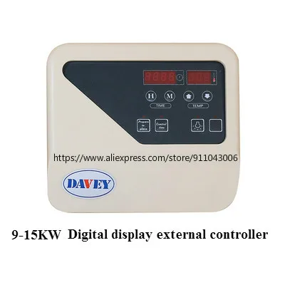 Sauna Stove Digital Display External Controller Timing with Light Temperature Dry Steam Room Knob Controller Sweat Steam Tempera