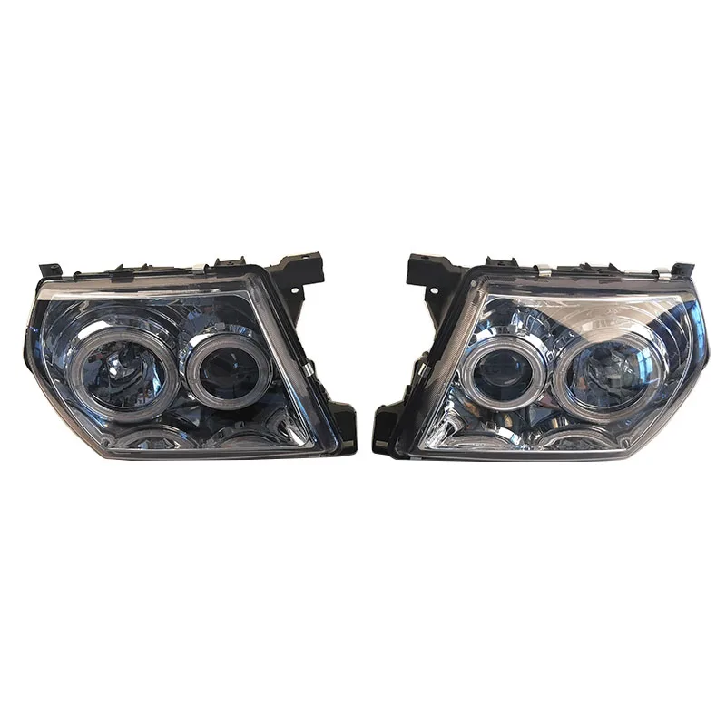 Car Headlights with Led Aperture Lens for PATROL SAFARI Y61 Daytime Running lights 2001 2002