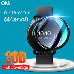 Weiche Fibre Glas Schutz Film Für OnePlus Uhr 2020 Gebogene Weichen Fibre Smartwatch Full Screen Protector für One Plus Uhr