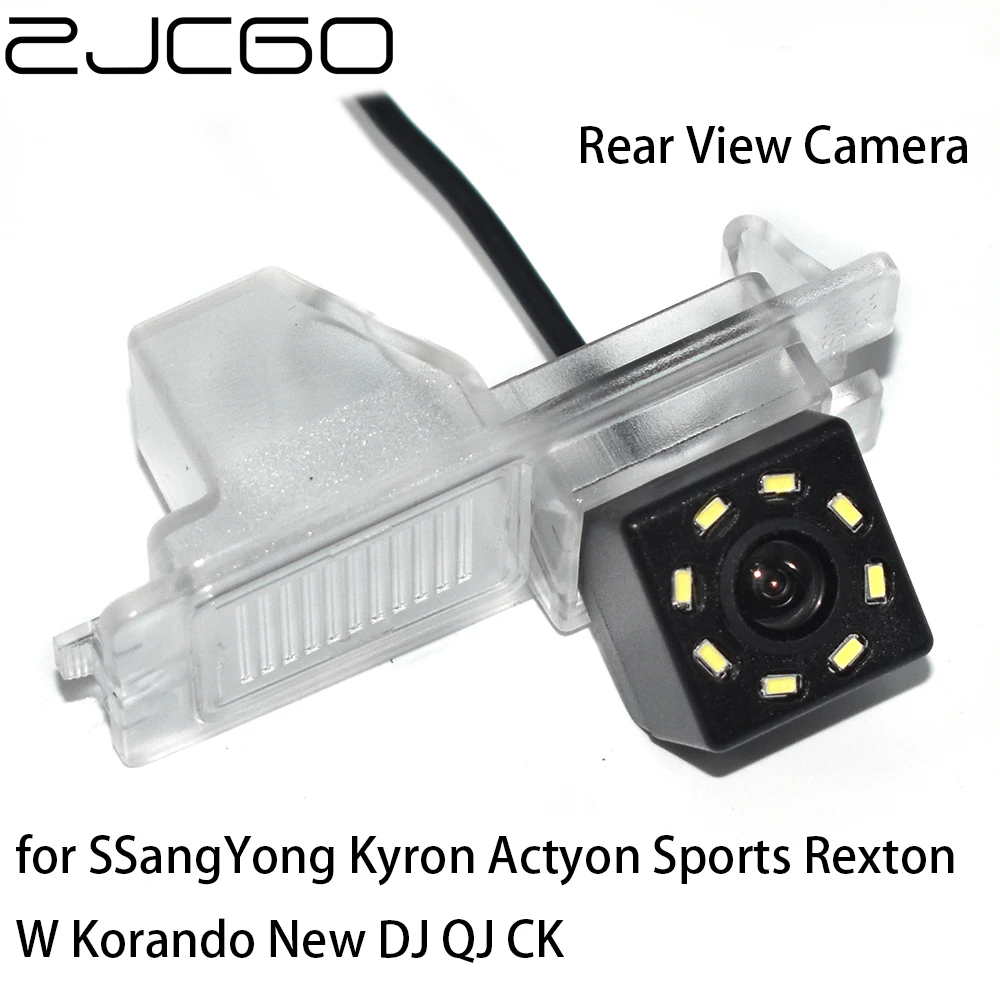 

ZJCGO Car Rear View Reverse Back Up Parking Waterproof Camera For SSangYong Kyron Actyon Sports Rexton W Korando New DJ QJ CK