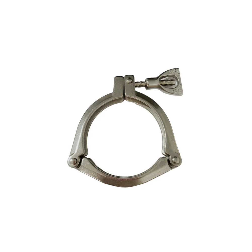 KegLand 3 Inch Tri Clover Clamp - 3 Sections