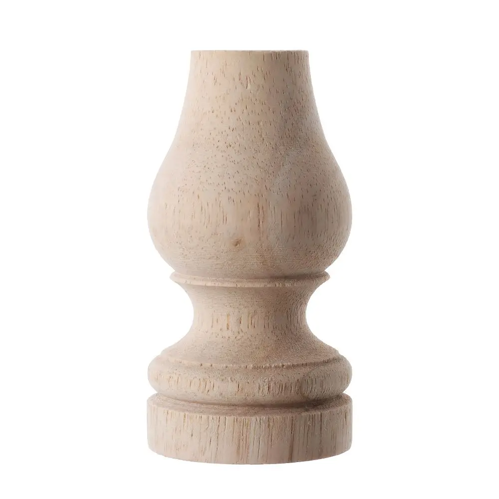 High Quality Accessories Decoration Crafts Vintage Wood Carved Furniture Foot Legs Cabinet Seat Feets Home Decor