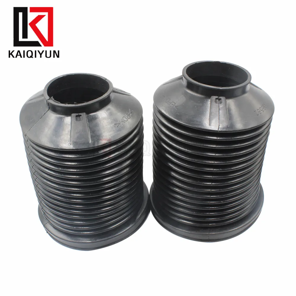 Pair Rear Dust Boot Dust Cover For BMW E65 E66 E67 2002-2008 Air Suspension Shock Absorber 37126785535, 37126785536