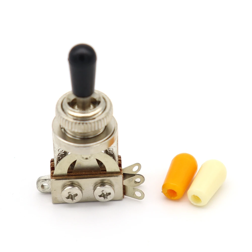 3 Way Toggle Switch With (3 color) Knobs Guitar Switch Knobs Fit GiSon EPI /LP/SG/Guitar parts