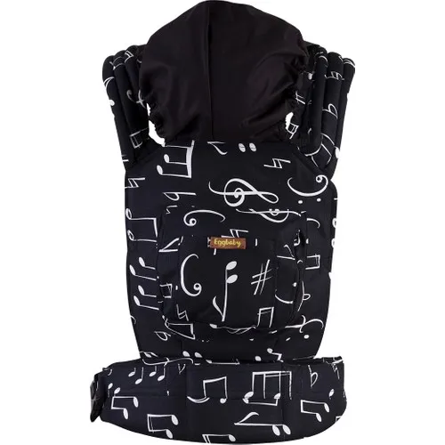 Ergonomic Kangaroo Baby Carrier Newborn Bracket Included Musical Note Pattern