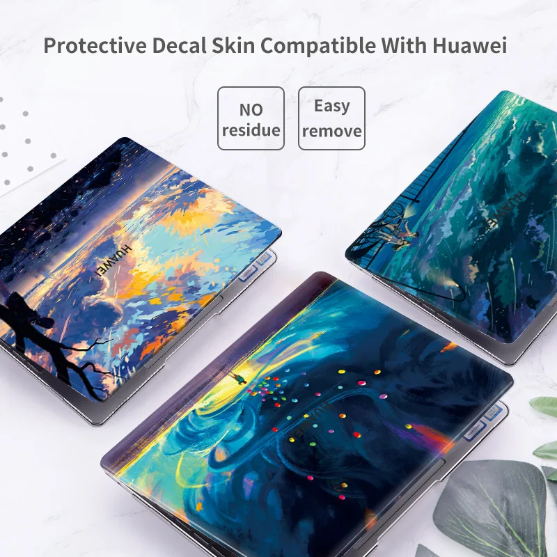 Laptop Sticker For Huawei 2023 Matebook14 D14/D15 D16 Laptop Cover14/15 /X pro 16.1 2021 Matebook13 13s/14s Skin sticker