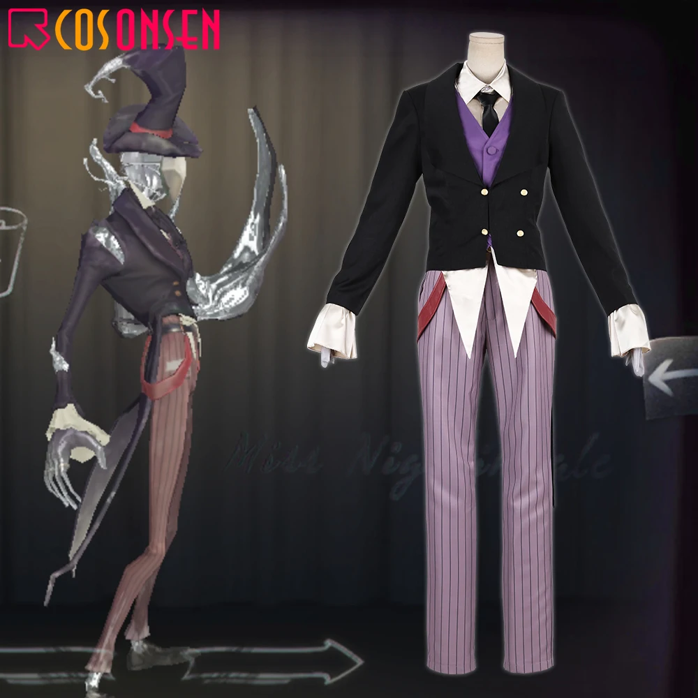 Game Identity V Jack Cosplay Costume The Ripper Jack suit for Halloween Carnival Party COSPLAYONSEN Custom Made