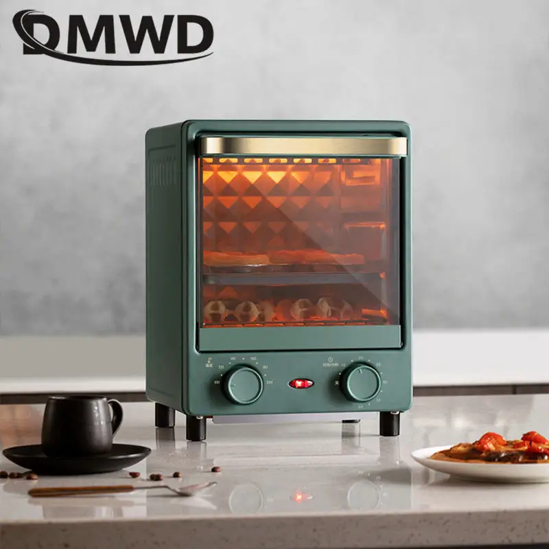 DMWD 12L Vertical Electrical Bake oven Commercial Household Appliance Multifunctional Chicken furnace pizza toaster oven kitchen