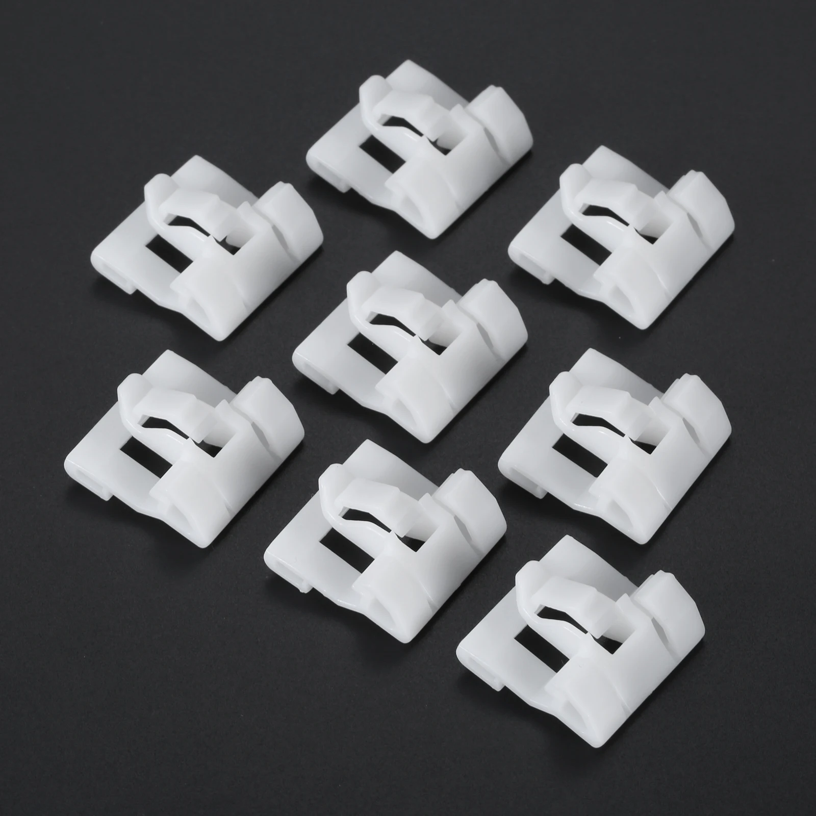 25Pcs White Nylon Car Auto Window Belt Moulding Clip Retainer Fastener OEM#91510-SR3-003 for Honda Civic 1992-1995 Vehicle Truck