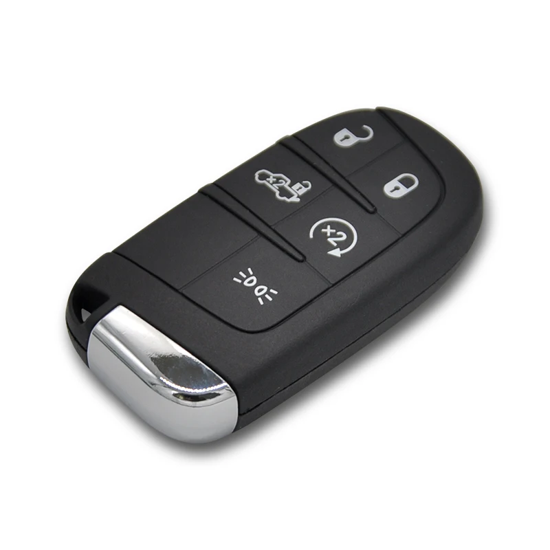 Keyless 5 Button for Fiat 500 500L 500X 2016+  Smart Remote Key Fob Auto Control 433MHz 4A Chip  SIP22 Blade