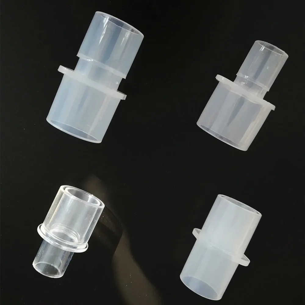 

Cpap Adapter Straight Connector Breathing Anesthesia Pipeline 15mm To 22mm Plastic Connector PP Material