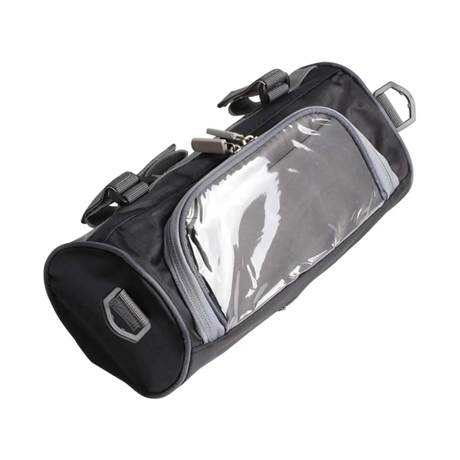 Motorcycle Handlebar Bag 2.5L Front Fork Head Storage Bag Electric Car Waterproof Touch Screen Storage Bag For Moto Accessories