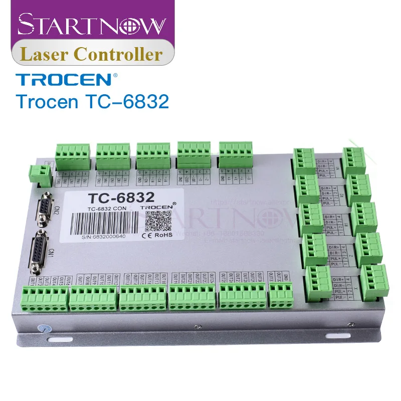 Trocen TC-6832 Vibrating Knife Laser Controller Board TF-6225 Woodworking Carving Machine Control System Engrave Equipment Parts